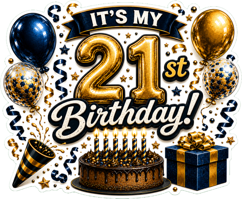 Birthday Magnetic Cruise Door Decoration - Special birthdays 18/21/30/40/50/60