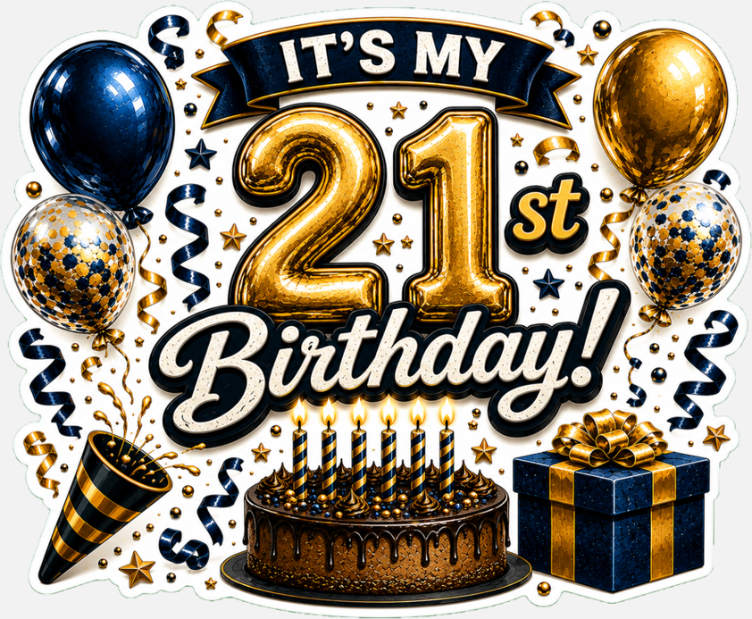 Birthday Magnetic Cruise Door Decoration - Special birthdays 18/21/30/40/50/60