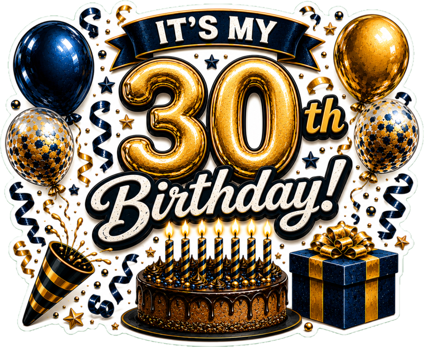 Birthday Magnetic Cruise Door Decoration - Special birthdays 18/21/30/40/50/60