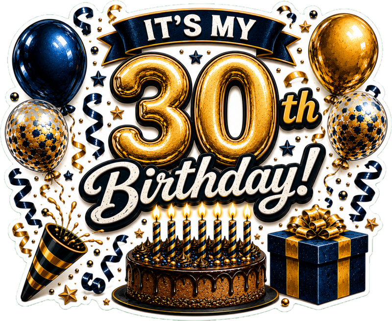 Birthday Magnetic Cruise Door Decoration - Special birthdays 18/21/30/40/50/60