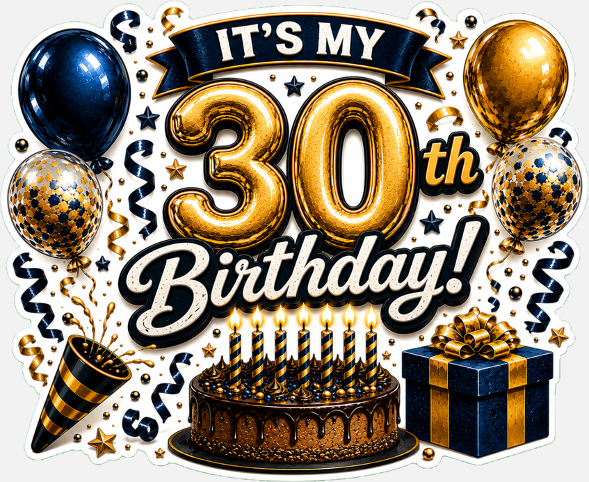 Birthday Magnetic Cruise Door Decoration - Special birthdays 18/21/30/40/50/60