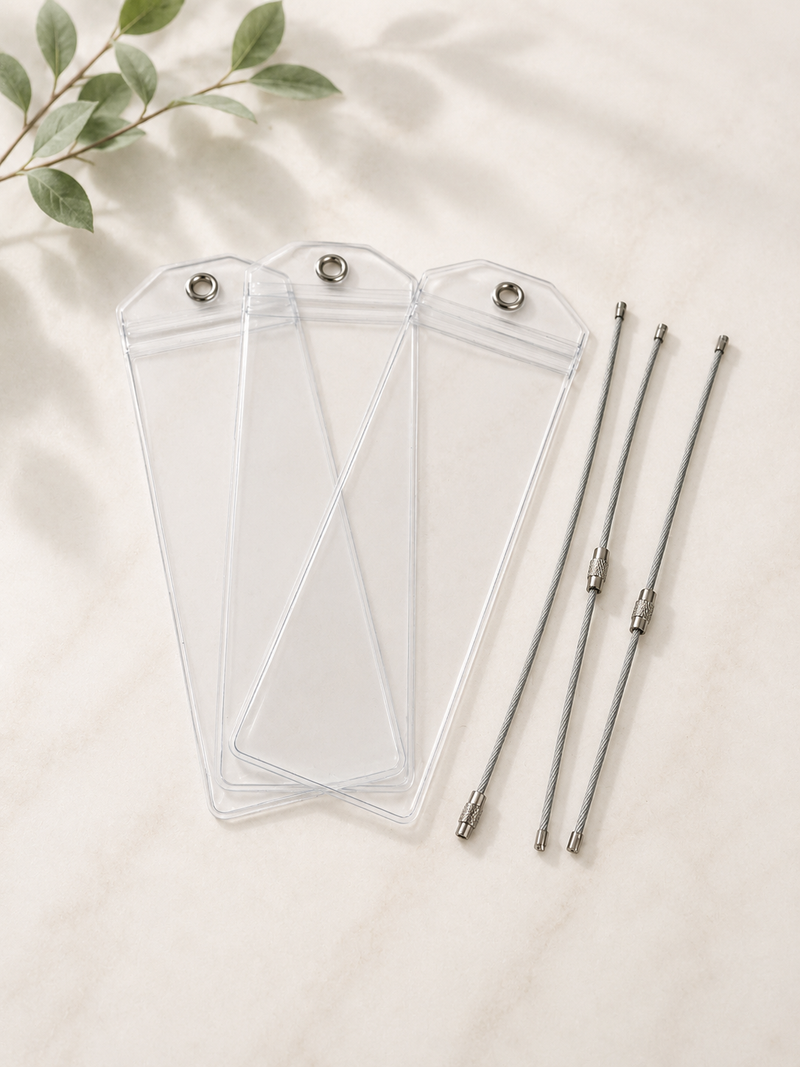 Large Cruise Luggage Tag Holder Clear Waterproof Zip Seal - all cruise lines