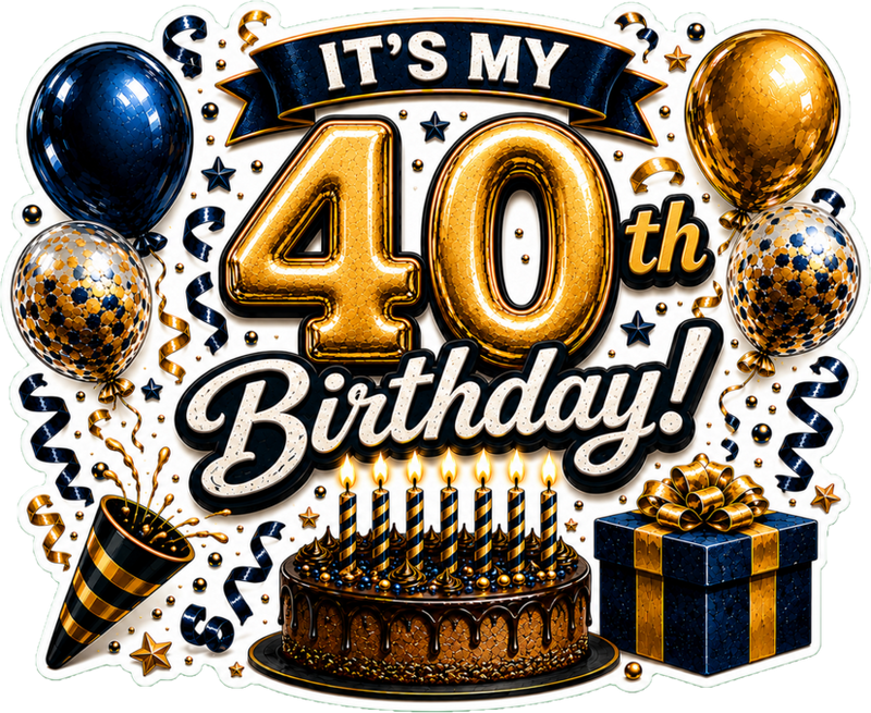 Birthday Magnetic Cruise Door Decoration - Special birthdays 18/21/30/40/50/60