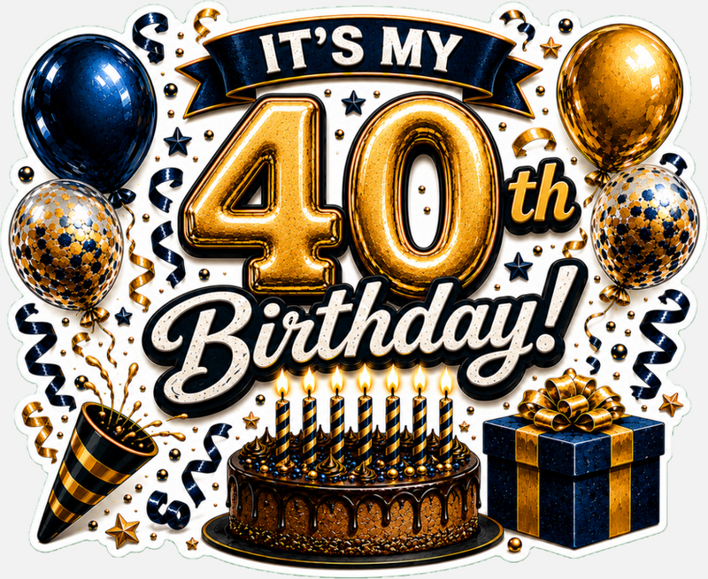 Birthday Magnetic Cruise Door Decoration - Special birthdays 18/21/30/40/50/60