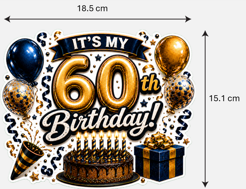 Birthday Magnetic Cruise Door Decoration - Special birthdays 18/21/30/40/50/60