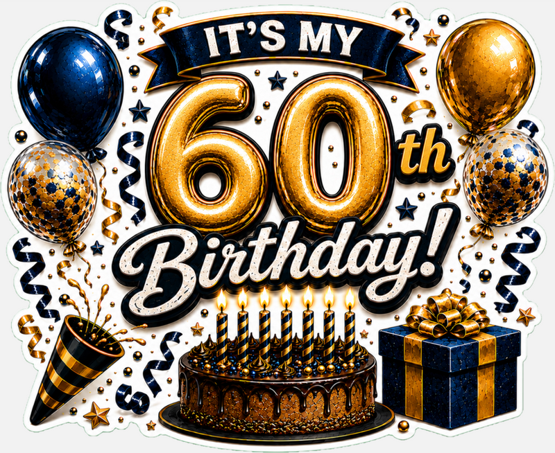 Birthday Magnetic Cruise Door Decoration - Special birthdays 18/21/30/40/50/60