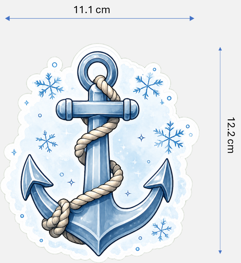 Christmas Magnetic Cruise Cabin Door Decorations - Set of 7