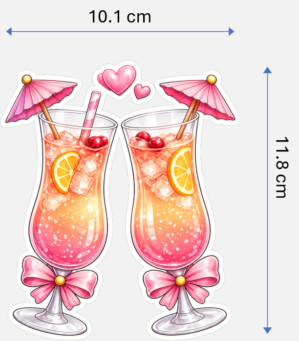 Birthday Magnetic Cruise Door Decorations - Set of 7 (Pink/Gold Collection) Special Birthdays