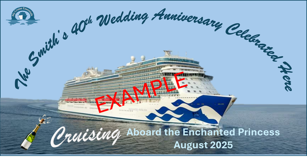 Magnetic Cruise Cabin Door Decoration - Can be customised (Laminated)