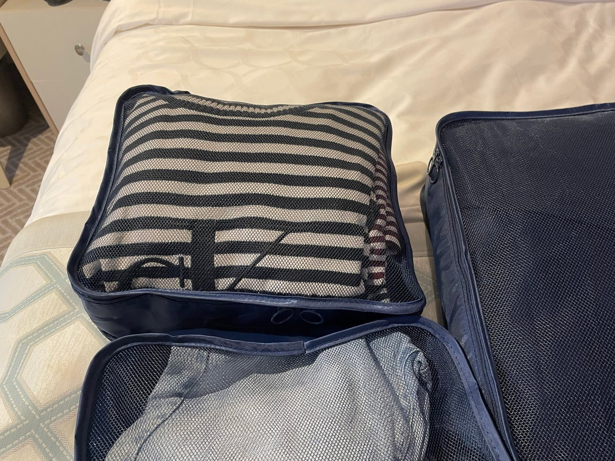 Packing Cubes Luggage Storage Organiser Travel Compression Suitcase Bags 7pcs