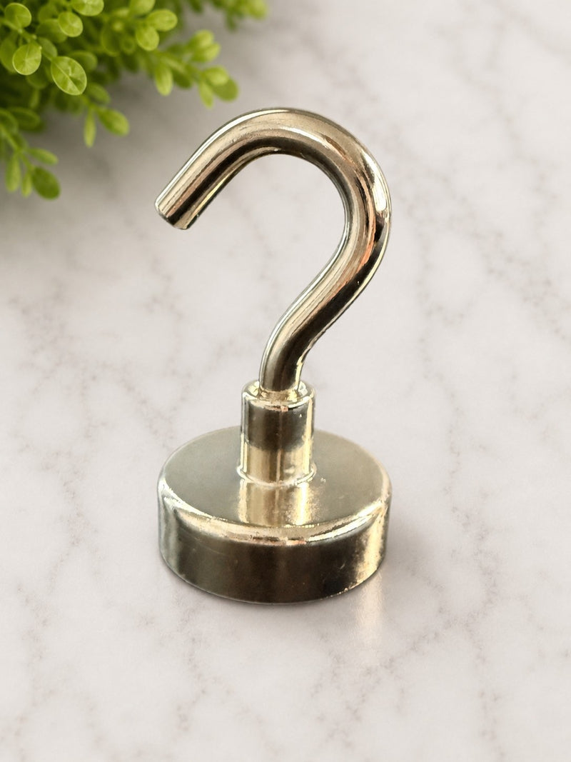 Magnetic Hook 25 kg Pull Extra Strong-Neodymium Cruise Kitchen Fridge - SNE25