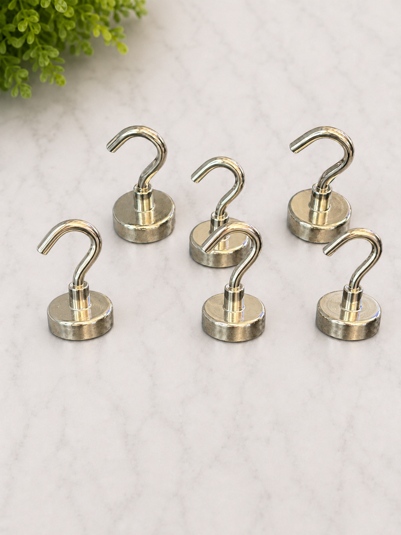 Magnetic Hook 25 kg Pull Extra Strong-Neodymium Cruise Kitchen Fridge - SNE25