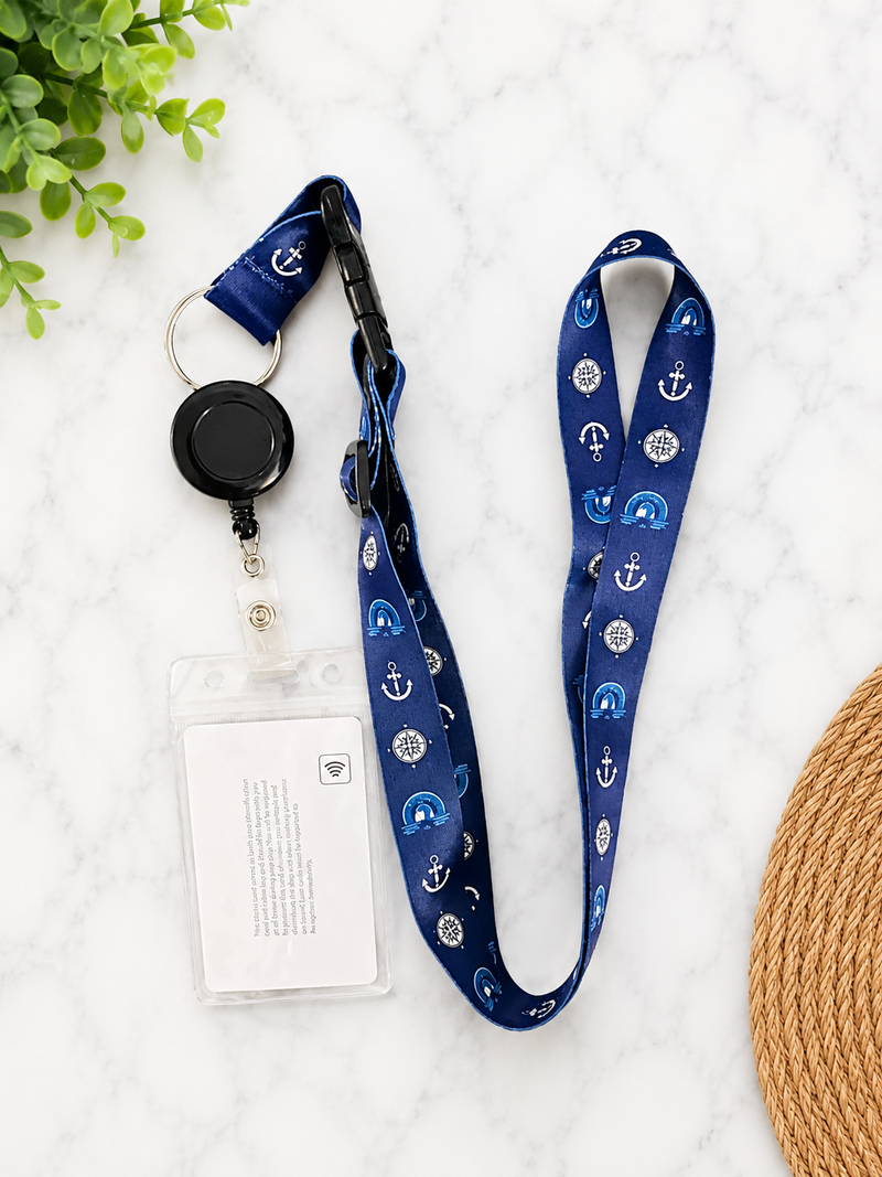 Cruise Card Lanyard Badge Holder