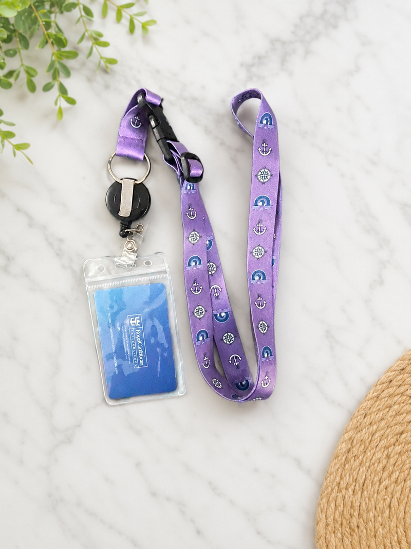 Cruise Card Lanyard Badge Holder