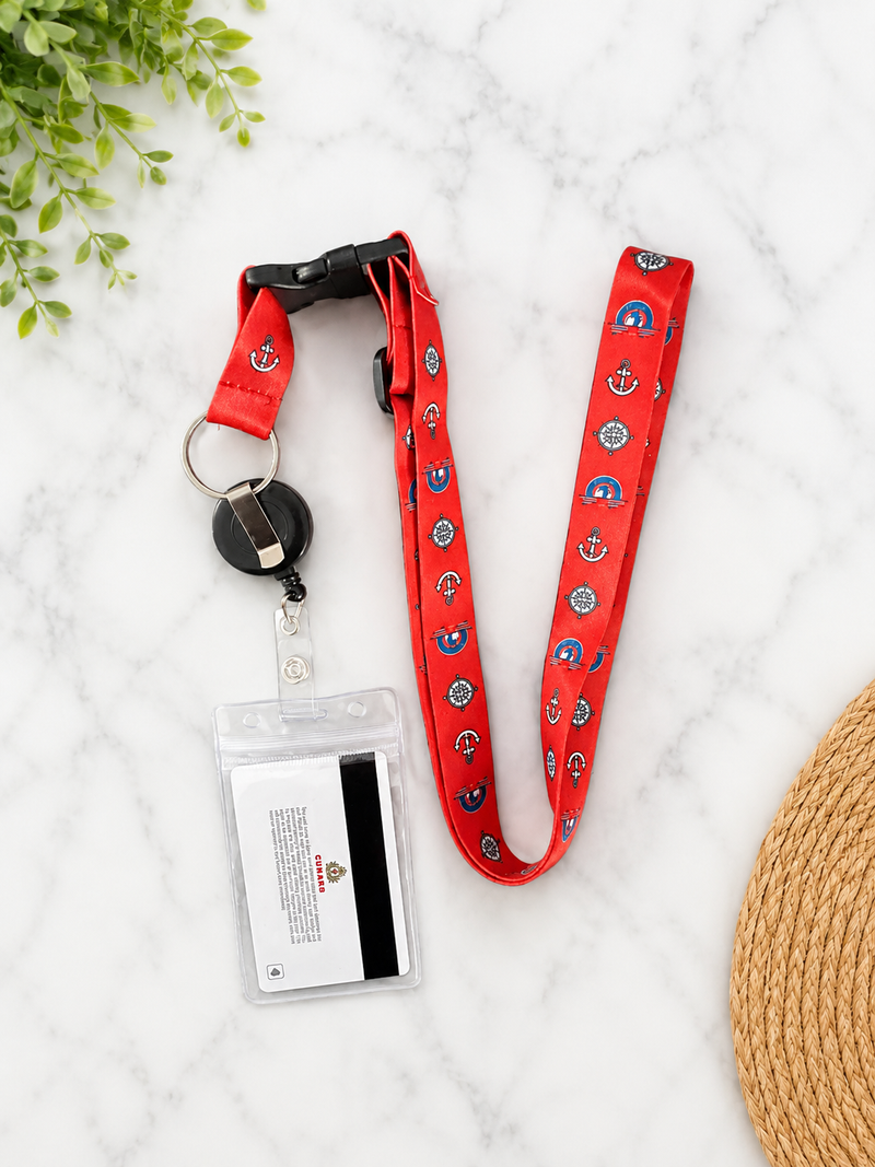 Cruise Card Lanyard Badge Holder
