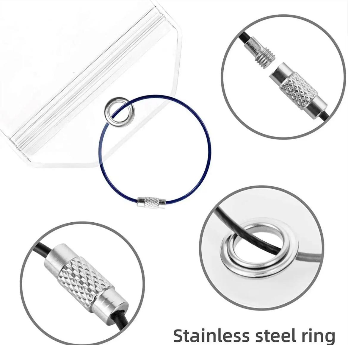 Large Cruise Luggage Tag Holder Clear Waterproof Zip Seal - all cruise lines