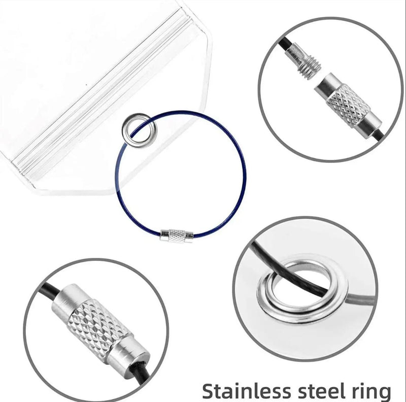 Essential Cruise Bundle - Magnetic Hooks Large Luggage Tag Holder Towel Clips