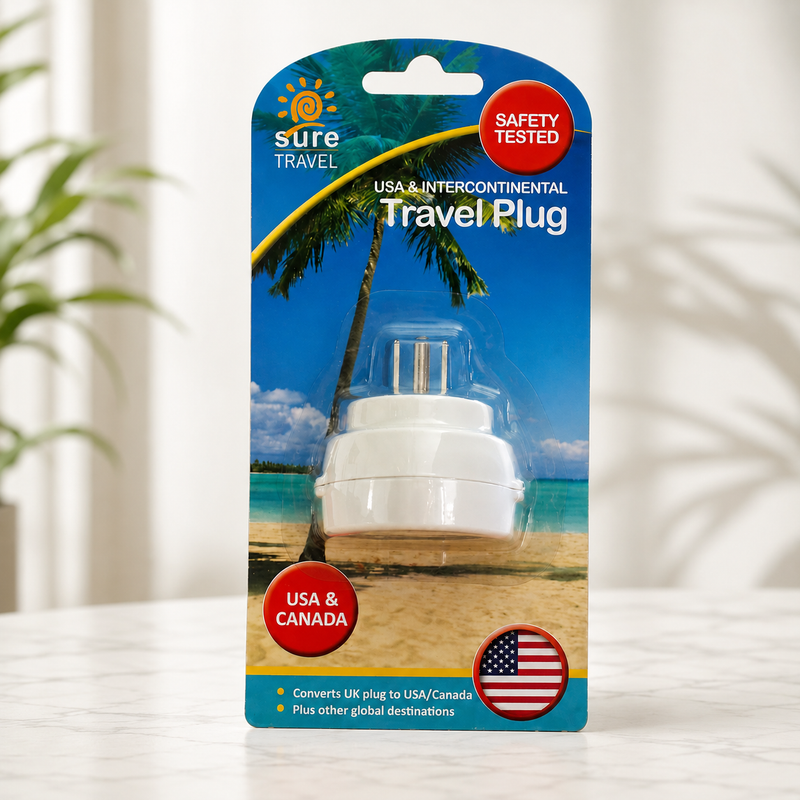 US & INTERCONTINENTAL Travel Plug Adaptor