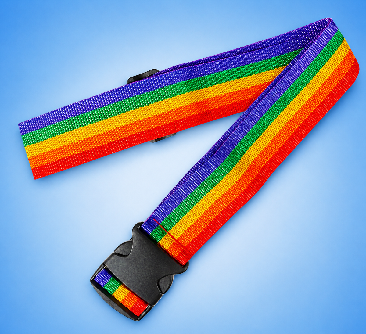 Pack 2 Adjustable Luggage Strap Length 1.8M Extra Security Address Label