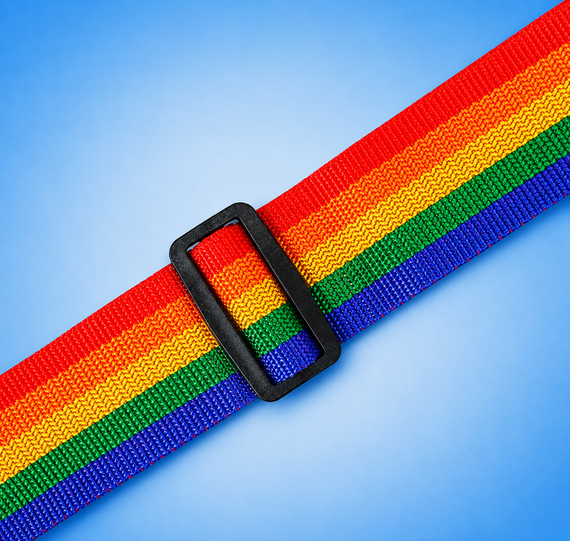 Pack 2 Adjustable Luggage Strap Length 1.8M Extra Security Address Label