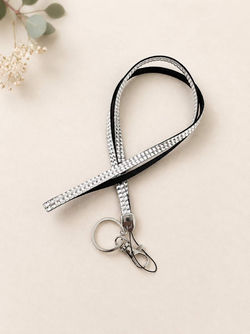 Cruise Crystal Lanyard for ID Card Badge Holder Neck Strap - Sparkly Rhinestone